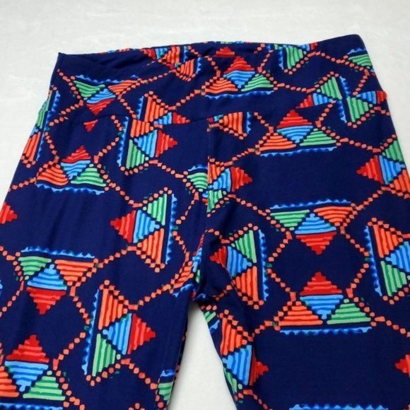 NWOT LulaRoe Tall & Curvy Leggings  Womens Plus Size TC One Size  Multicolor - Picture 3 of 5